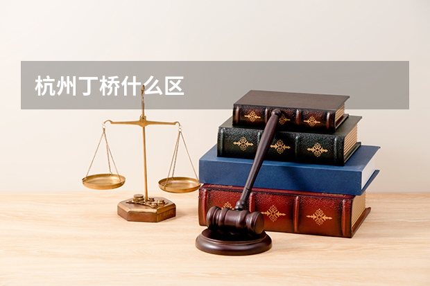 杭州丁桥什么区