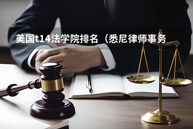 美国t14法学院排名（悉尼律师事务所排名）