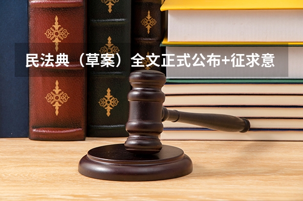 民法典（草案）全文正式公布+征求意见，第1260条意味着什么
